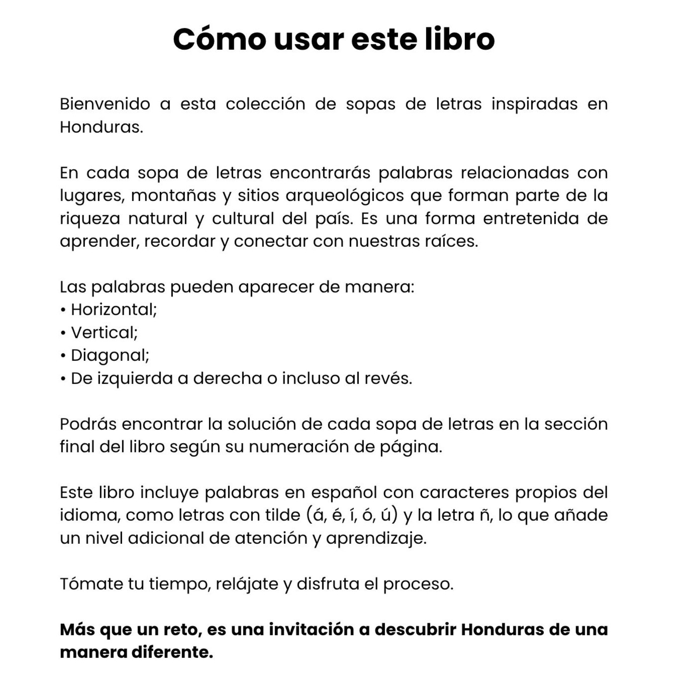 Instrucciones